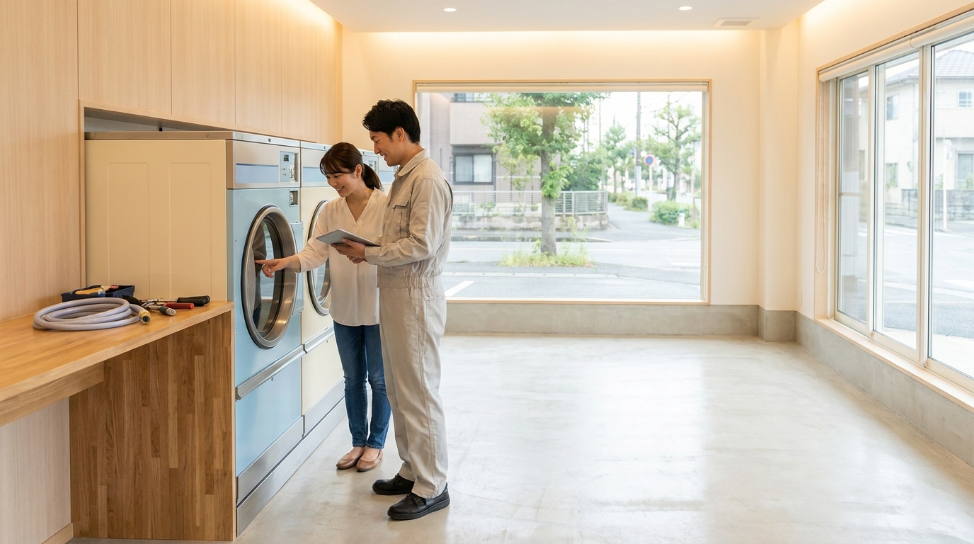 フランチャイズコインランドリーとは?費用・始め方・選び方を徹底解説